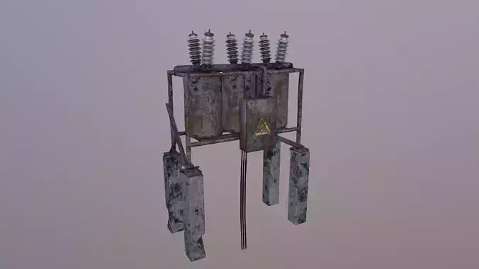 Transformer with two poles