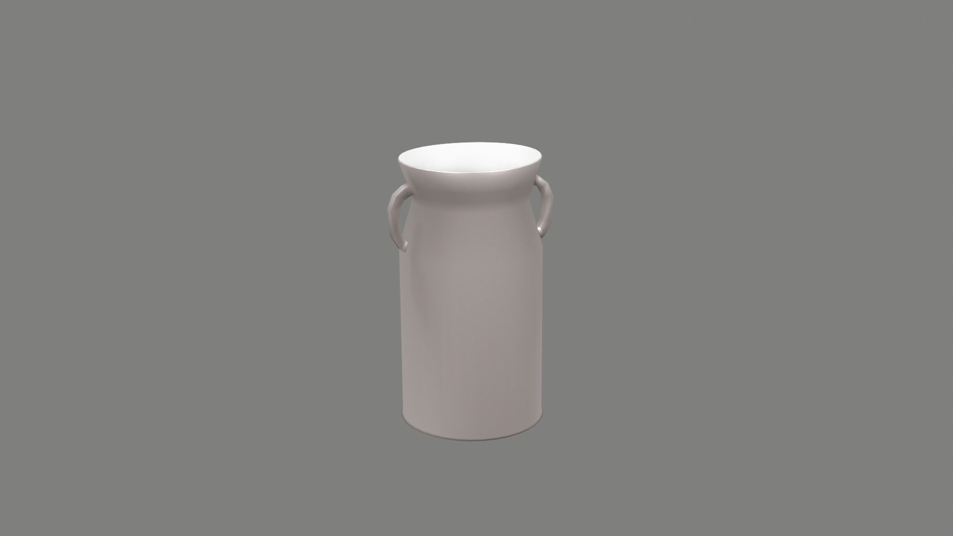Metal Milk Jug Free low-poly 3D model_5