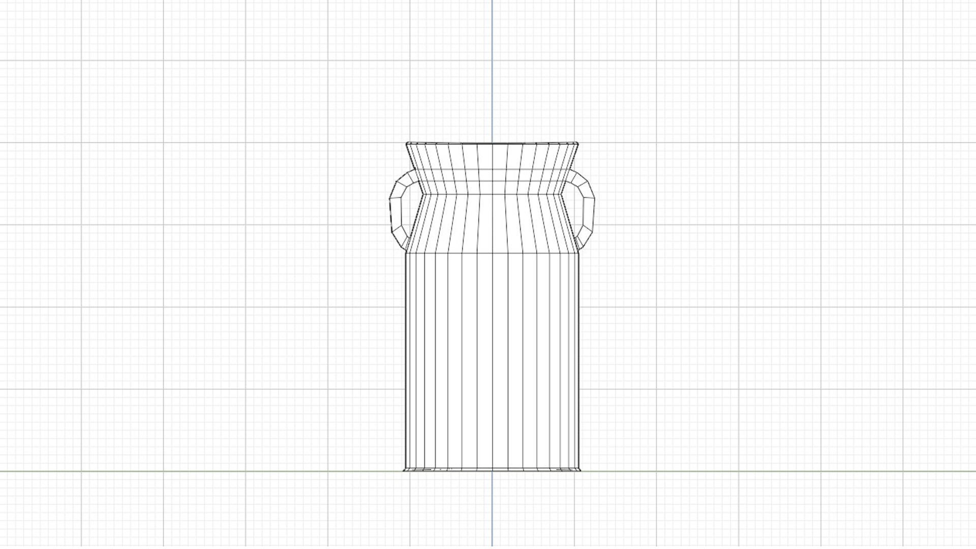 Metal Milk Jug Free low-poly 3D model_10