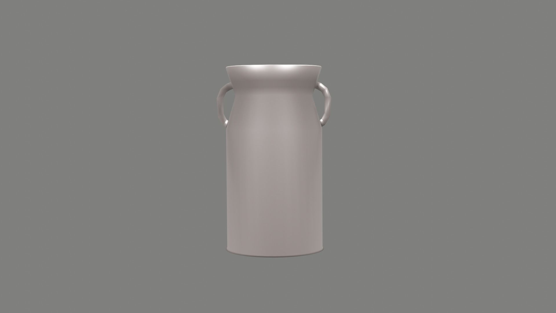 Metal Milk Jug Free low-poly 3D model_4