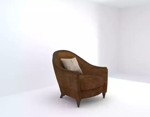 single classic armchair