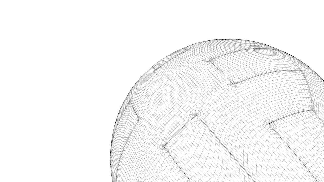 EURO 2020 BALL UNIFORIA 3D model_2