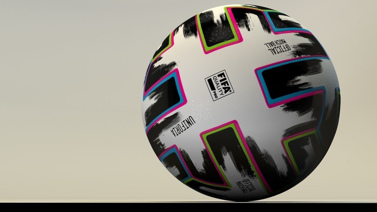 EURO 2020 BALL UNIFORIA 3D model_5
