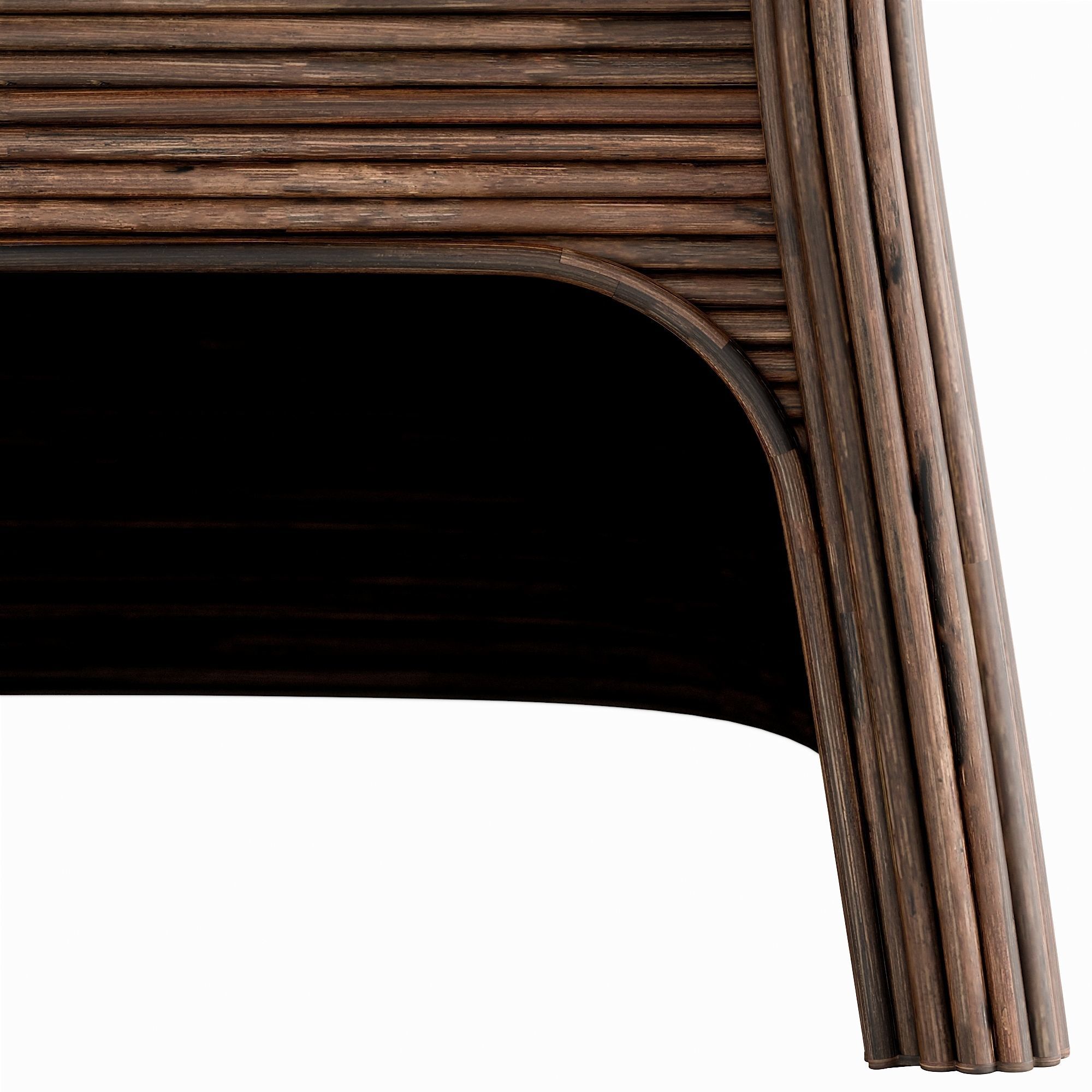 Itiga chair Low-poly 3D model_7