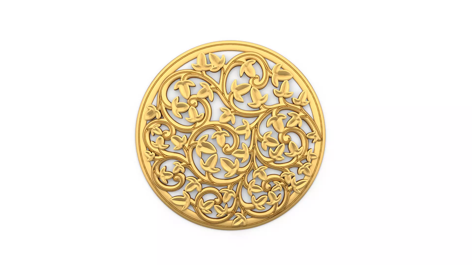 Classic decor ornament 76  3D print model_0