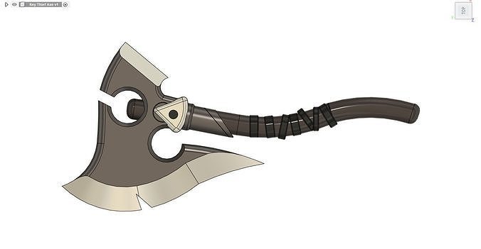 KeyThief Axe 3D print model