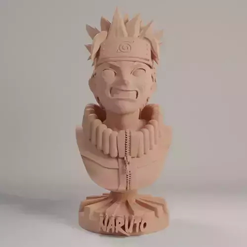 Naruto bust 3D Print 3D print model