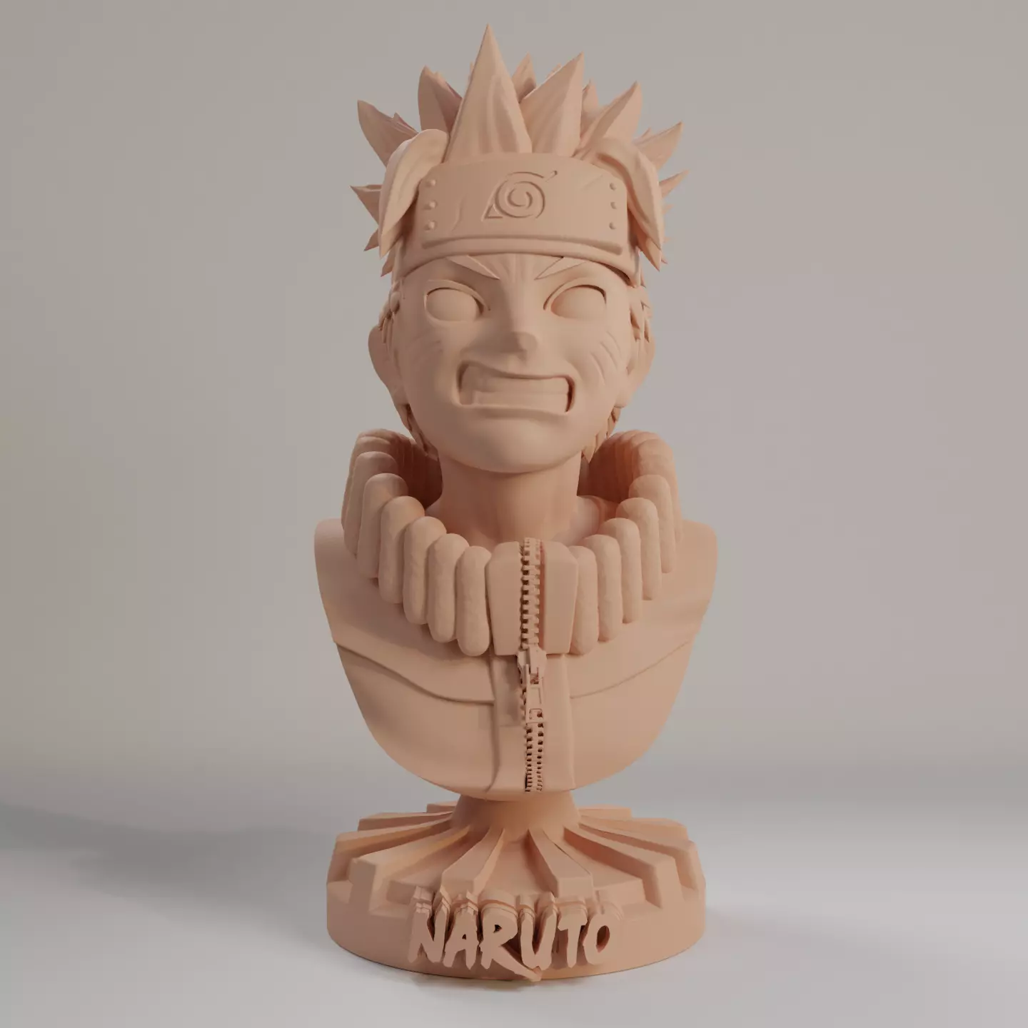 Naruto bust 3D Print 3D print model
