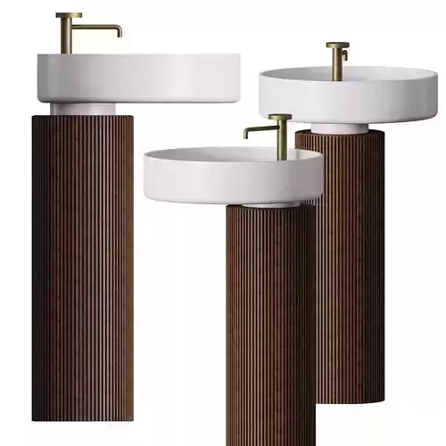 MOMA Design TOWER OYSTER Washbasin 3D model