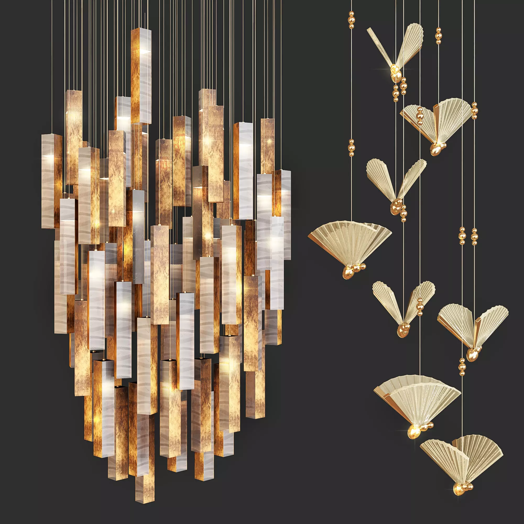 ceiling light 123 3D model
