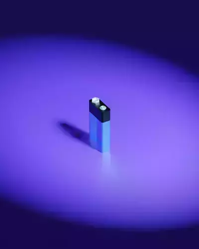 A packagable battery Free 3D model