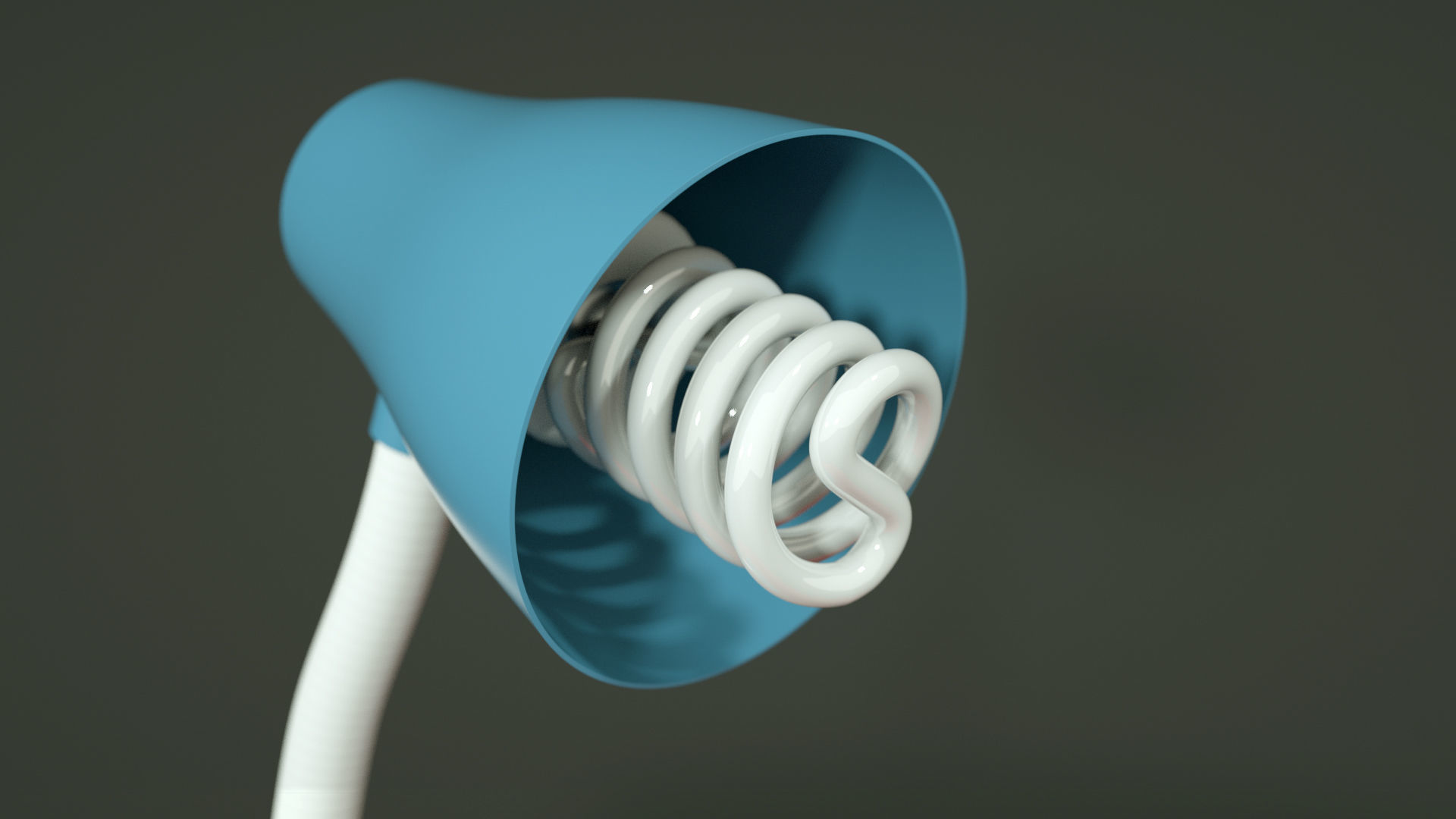 Desk Lamp Model 3D model_1