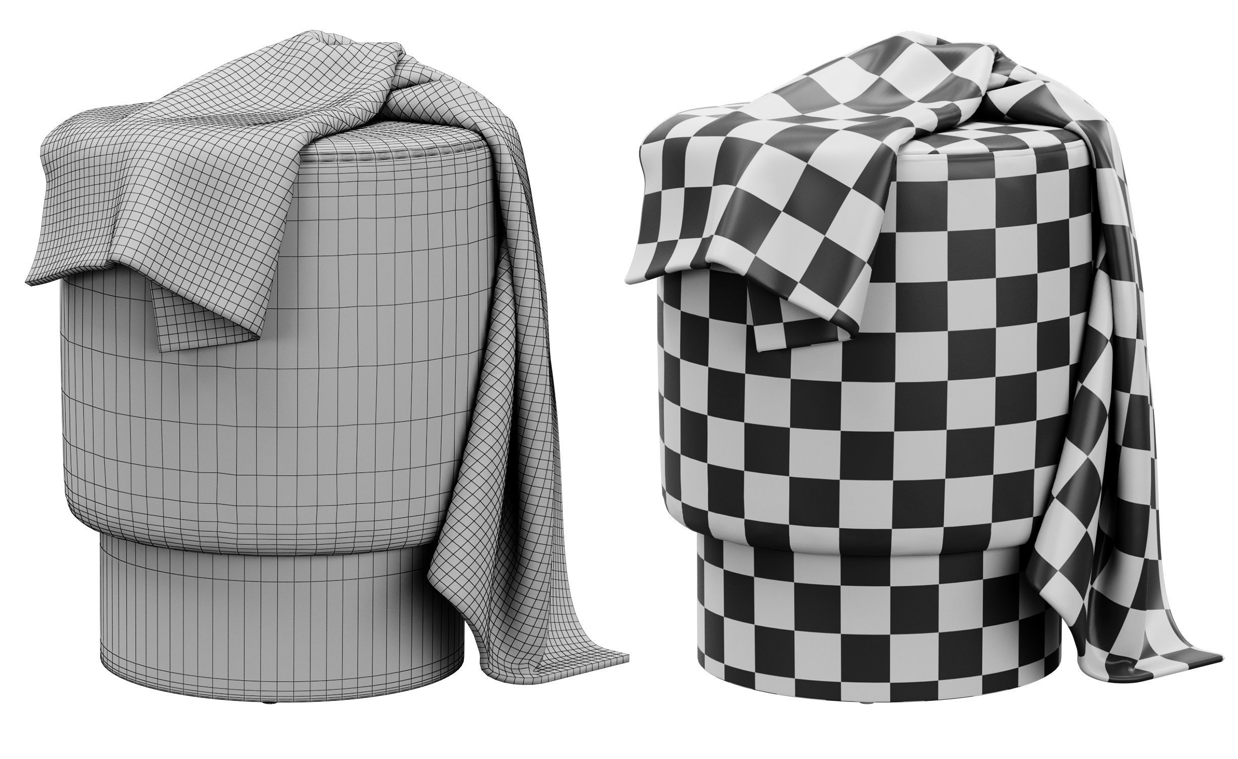 Poufs and ottomans collection _18