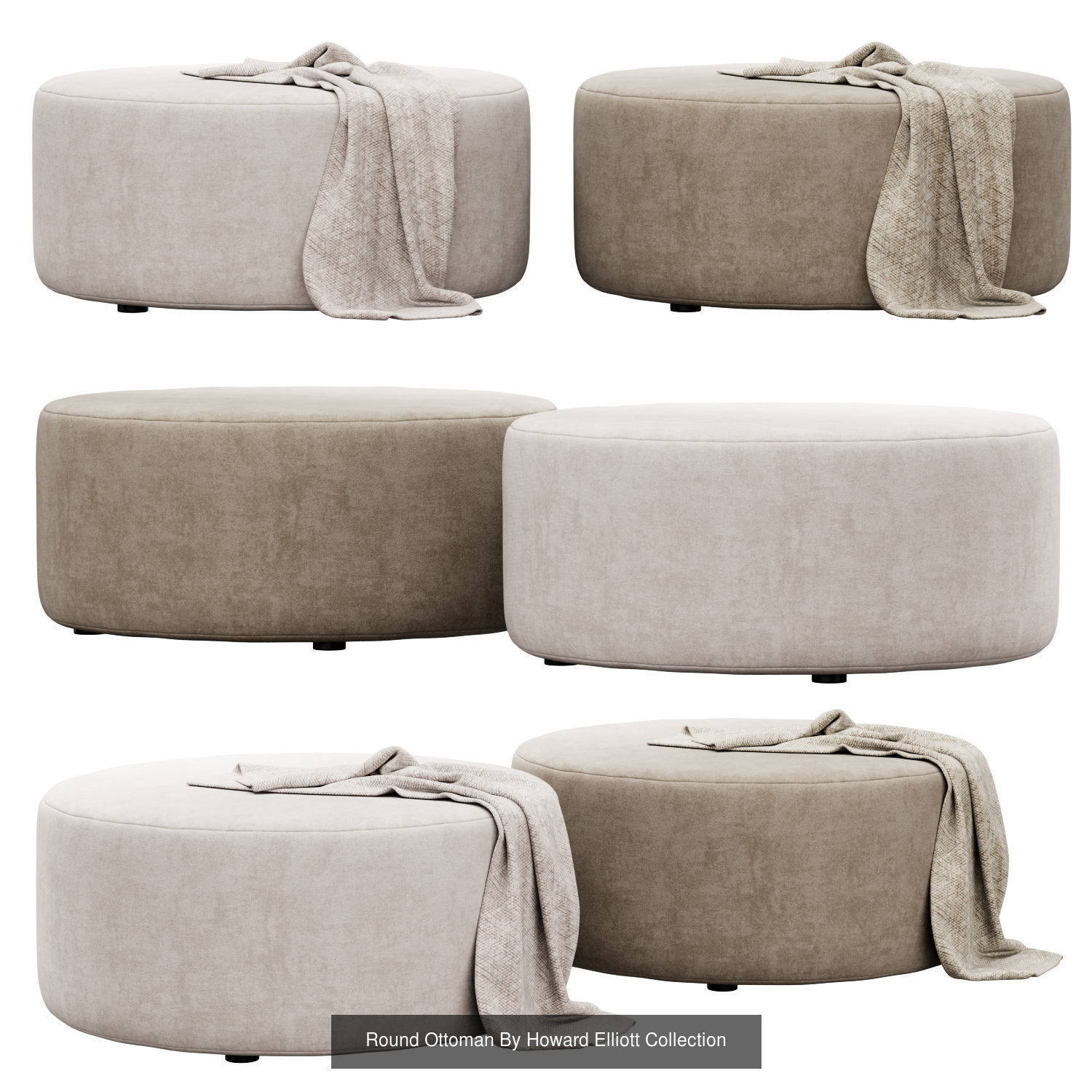 Poufs and ottomans collection _2