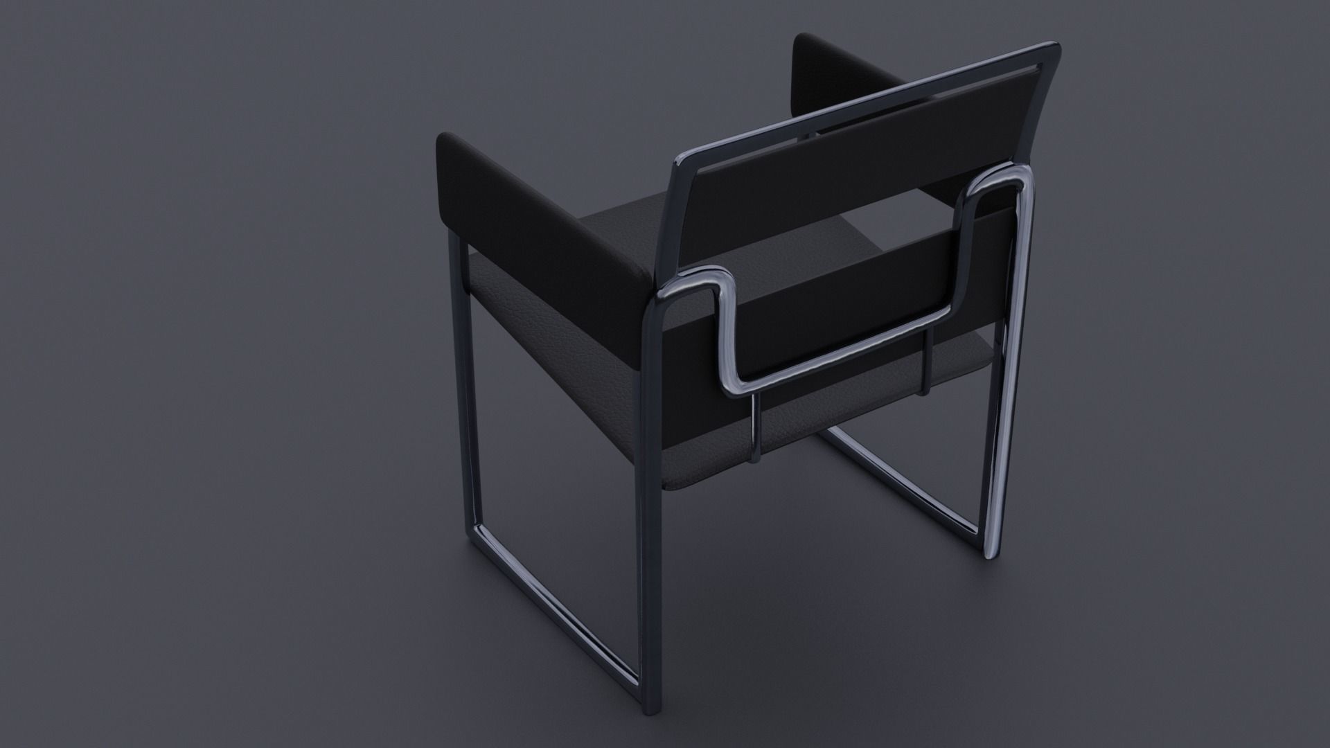 Indoor Chair 3D model_3