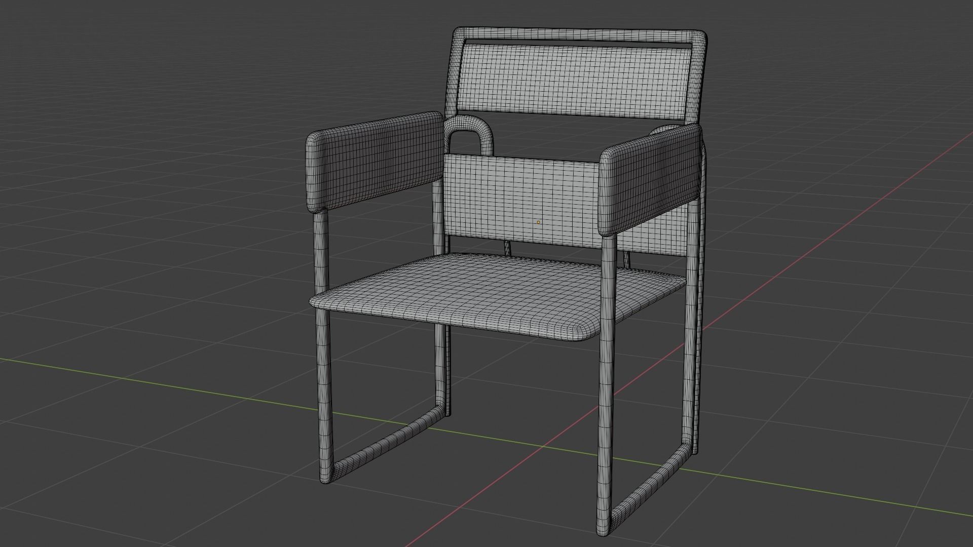 Indoor Chair 3D model_6
