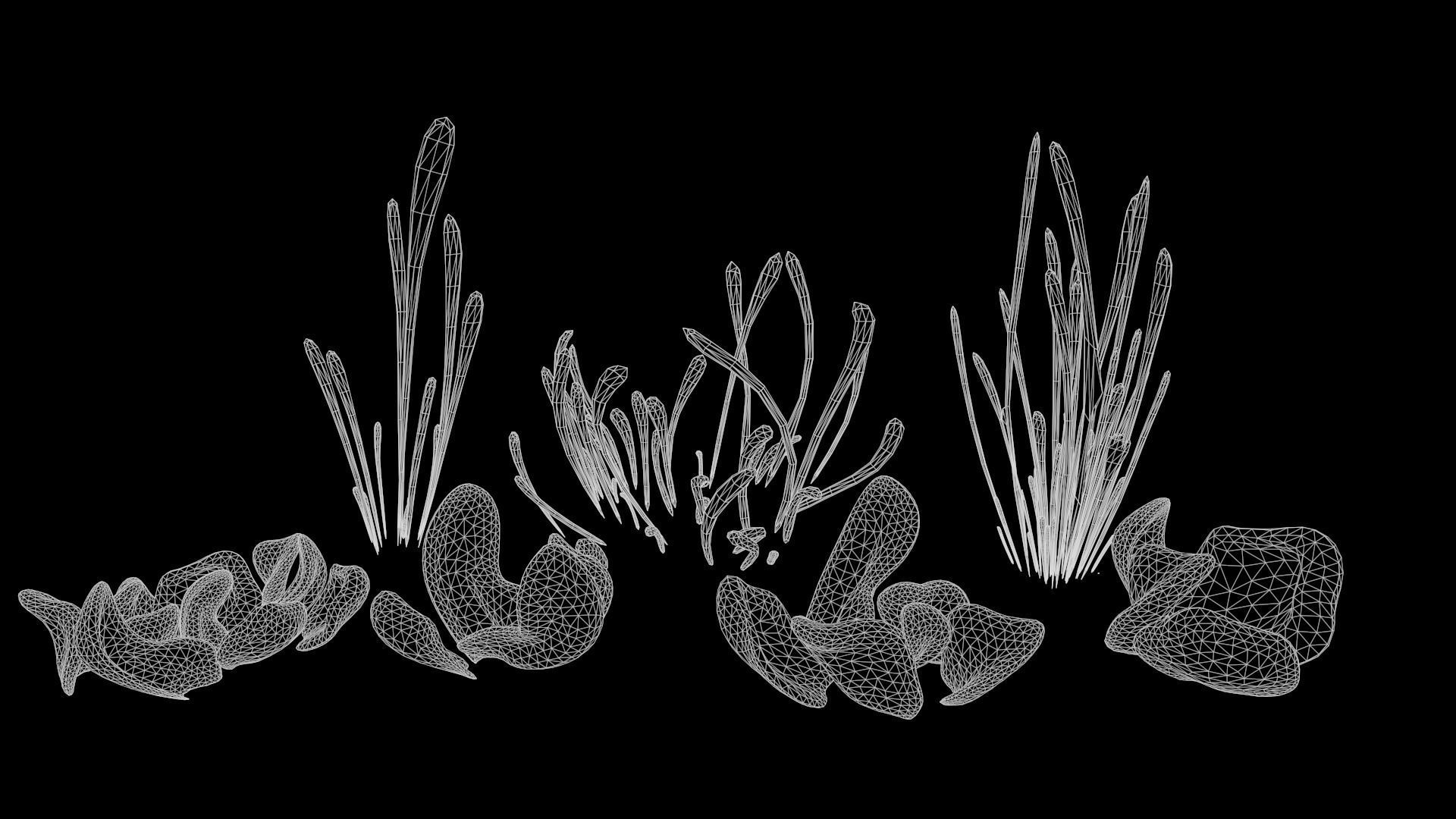  Coral Reef Low-poly 3D model_14