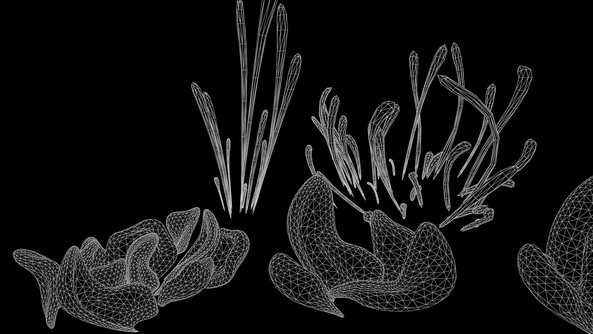  Coral Reef Low-poly 3D model_12