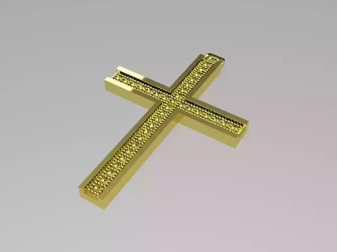 XZS-FL-0004 gold cross