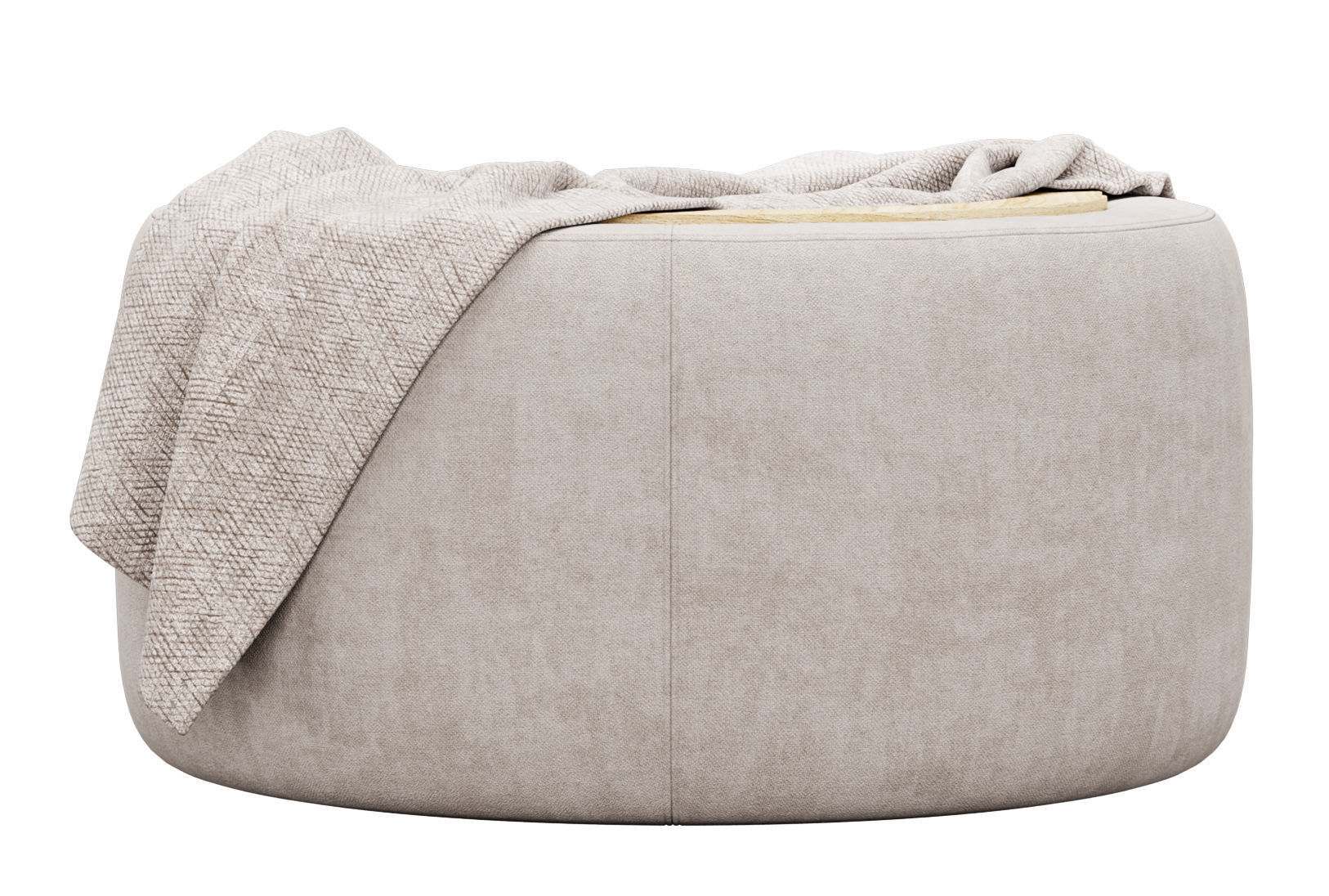 Grover 915mm Fabric Storage Ottoman 3D model_16