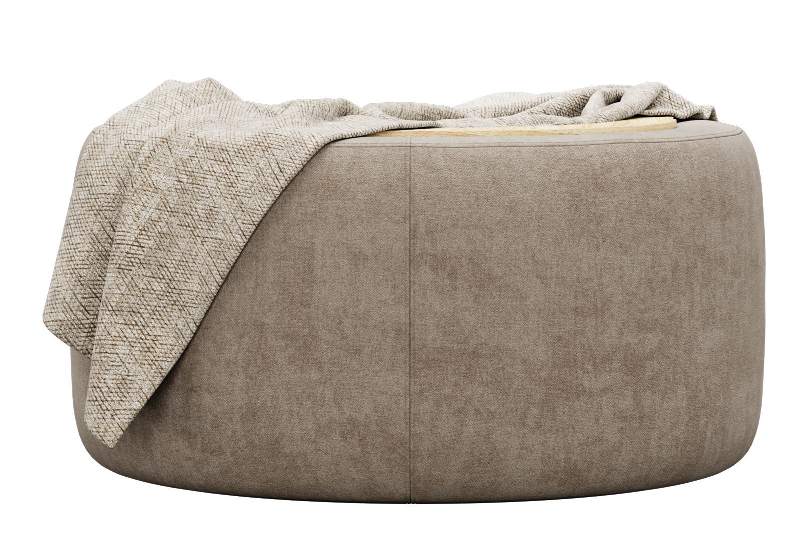 Grover 915mm Fabric Storage Ottoman 3D model_15