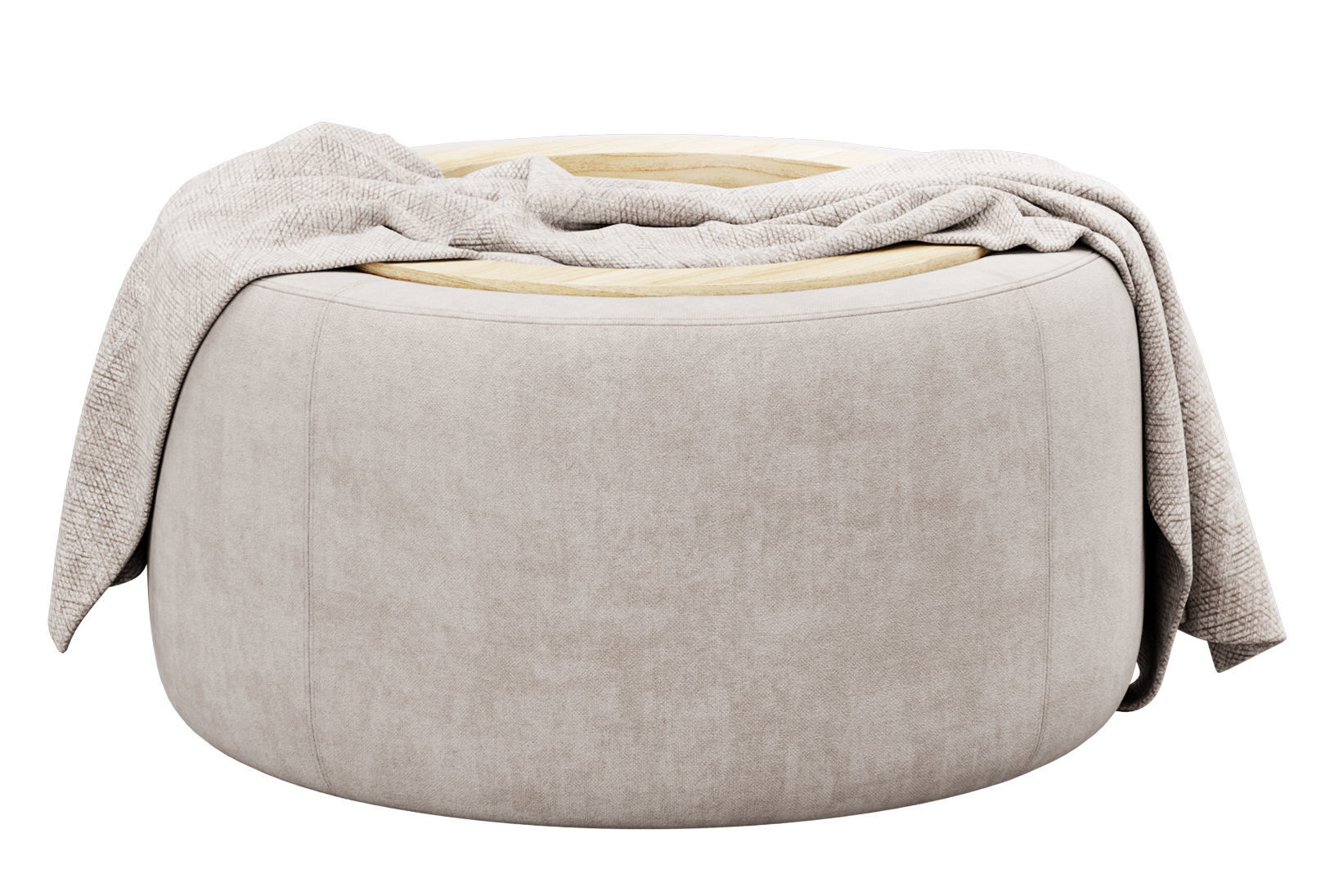 Grover 915mm Fabric Storage Ottoman 3D model_12