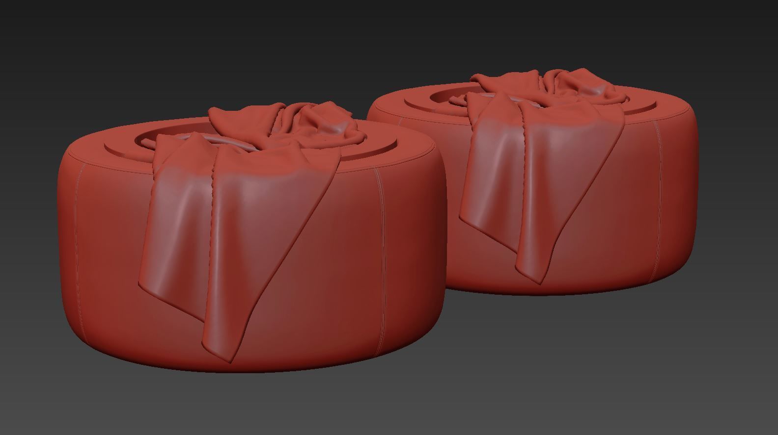 Grover 915mm Fabric Storage Ottoman 3D model_10