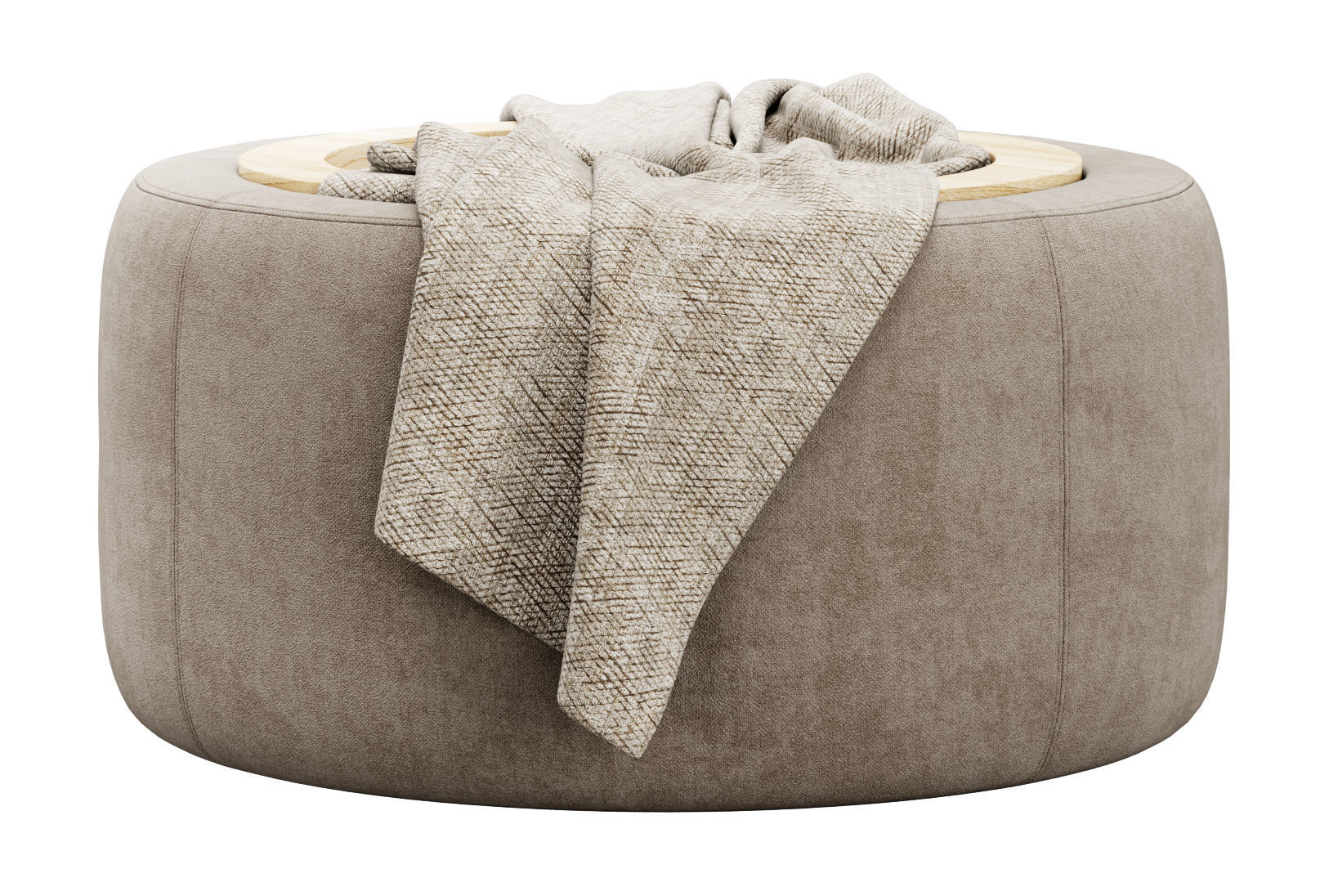 Grover 915mm Fabric Storage Ottoman 3D model_13