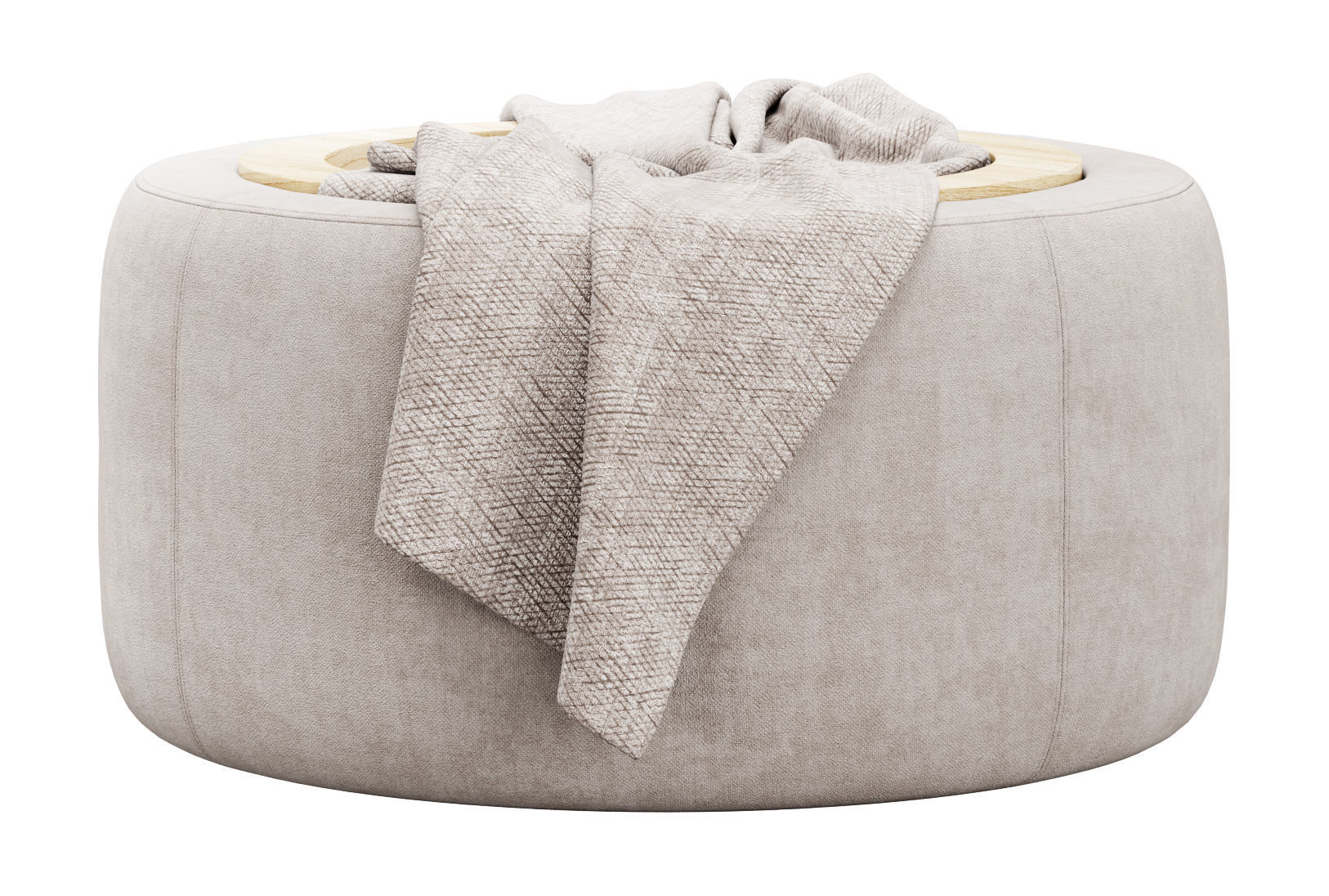 Grover 915mm Fabric Storage Ottoman 3D model_14