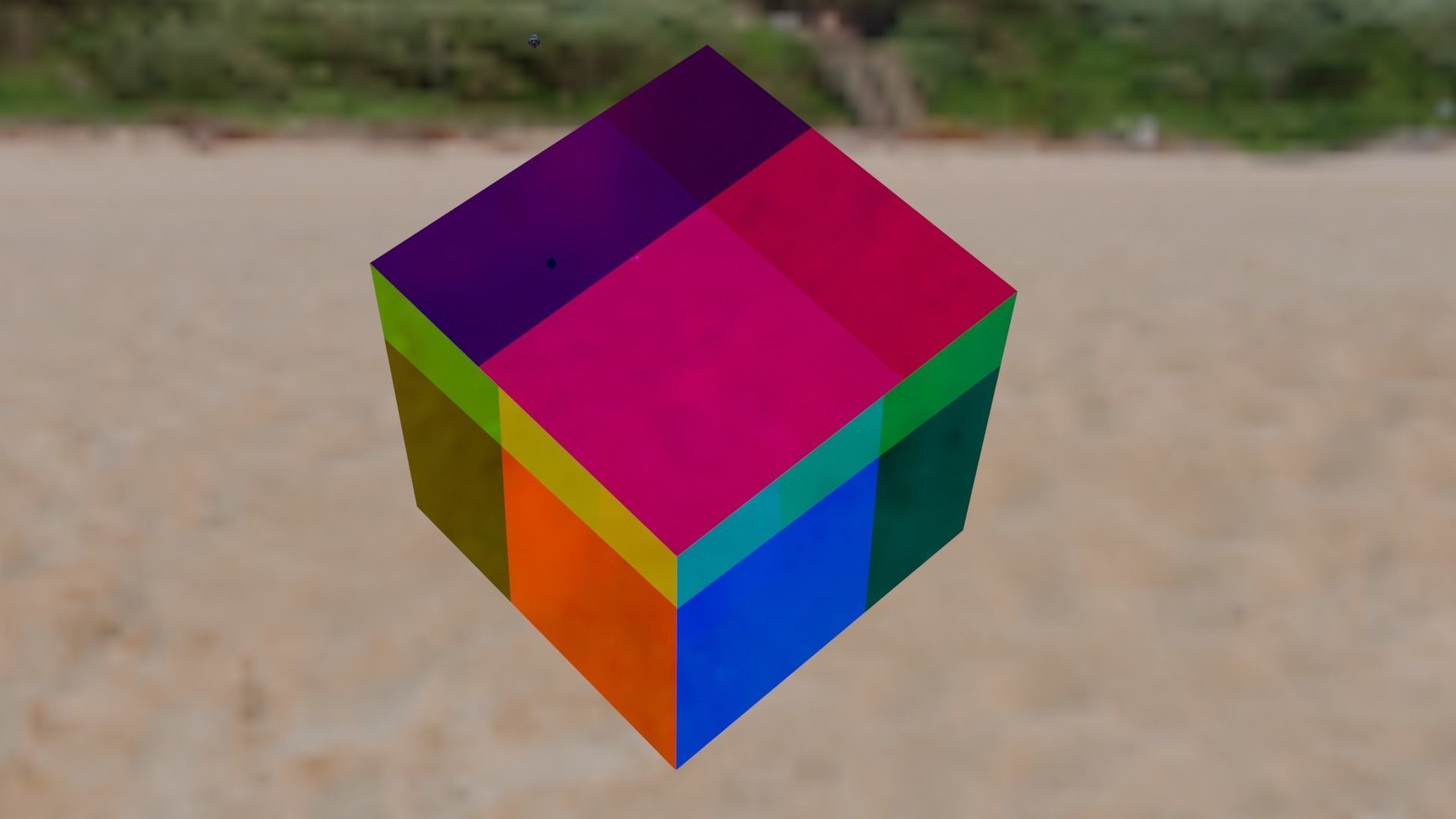 CMY Cube  3D model_4