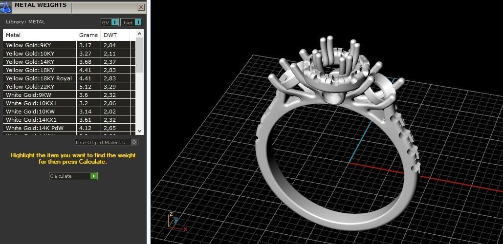 Ring 1108 3D print model_2