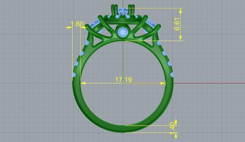 Ring 1108 3D print model_4