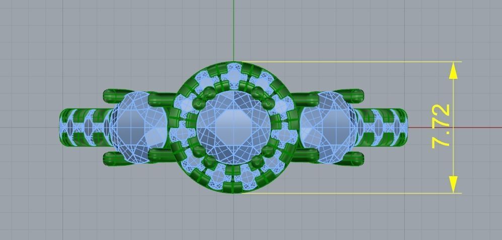 Ring 1108 3D print model_6