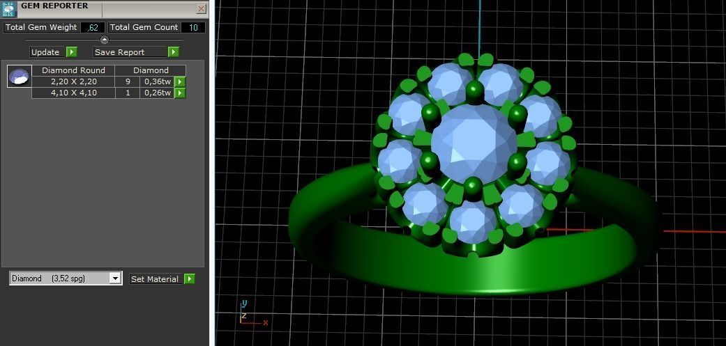 Ring 1102 3D print model_3
