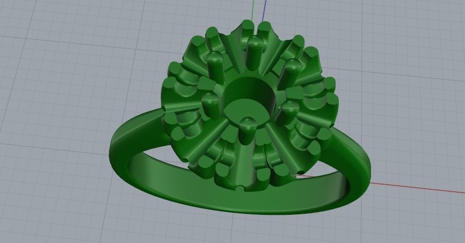 Ring 1102 3D print model_7