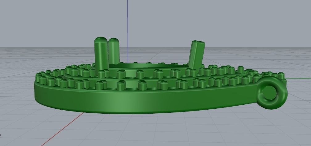 Pendant 1100 3D print model_7