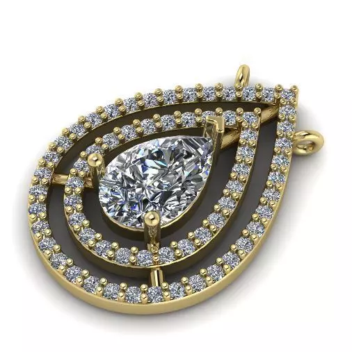 Pendant 1100 3D print model_0