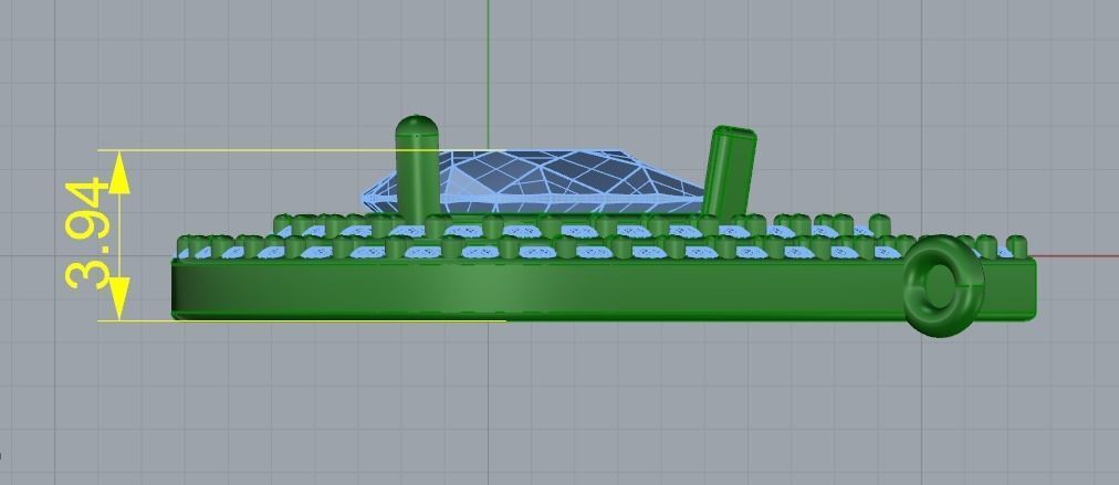 Pendant 1100 3D print model_5