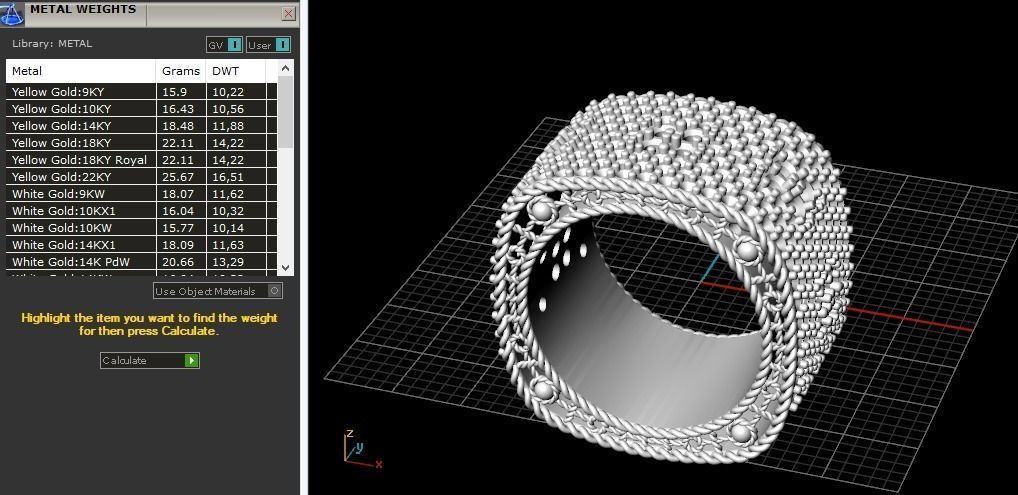 Ring 1117 3D print model_3