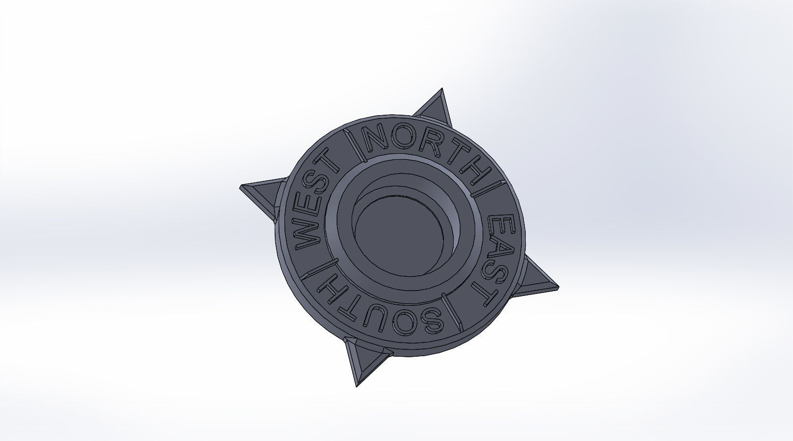 Swivel dice 3D model_1