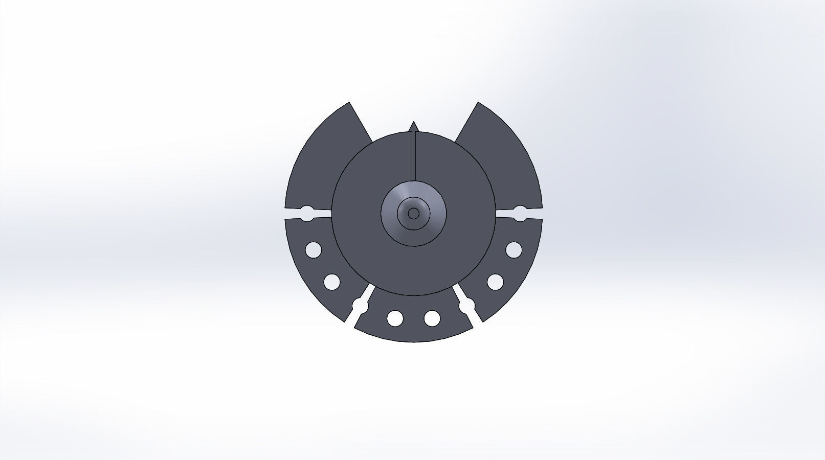 Swivel dice 3D model_9