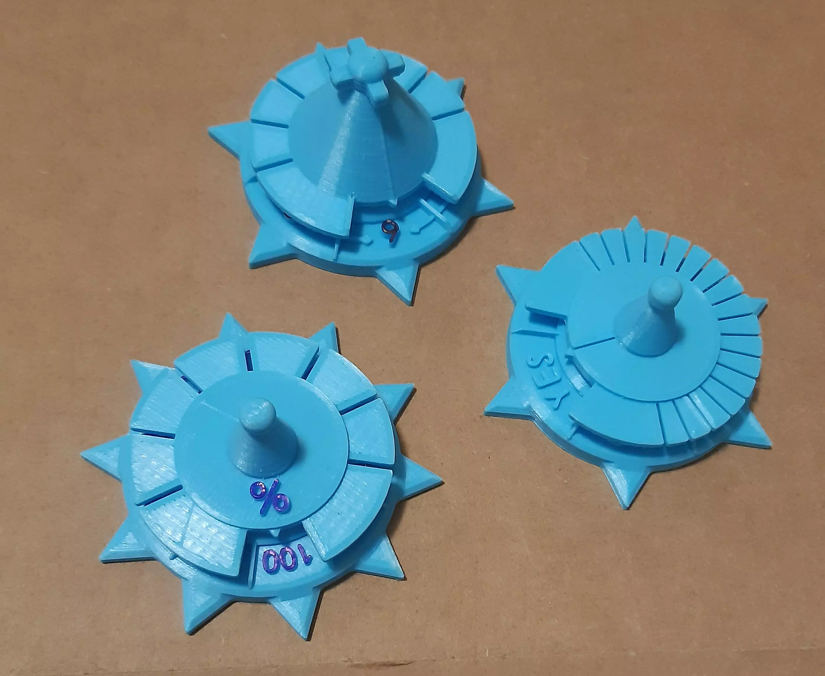 Swivel dice 3D model_0