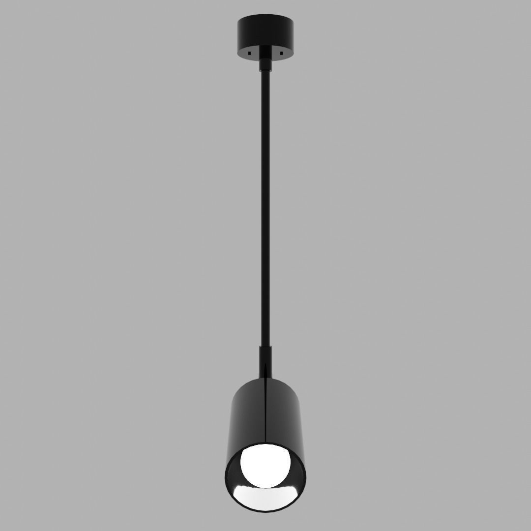 Directional Spotlight Low-poly 3D model_2