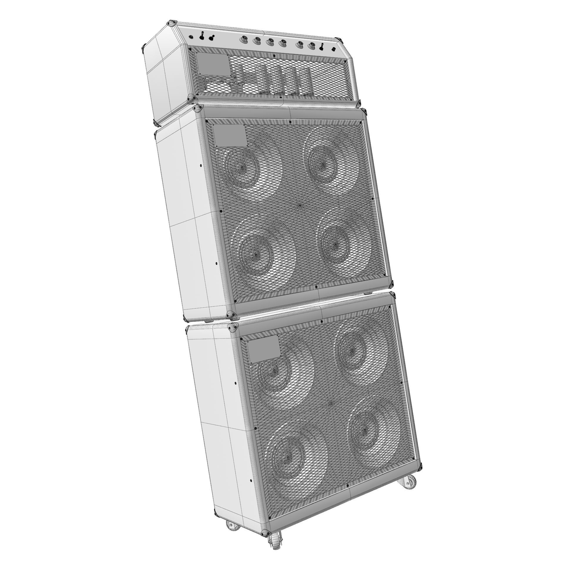 Trace Elliot Bass Amps 3D model_17