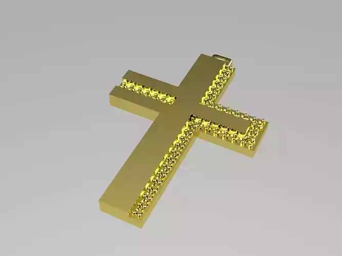 XZS-FLT-0014 gold cross