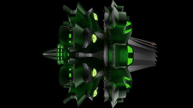 Arborec War Sun 3D model