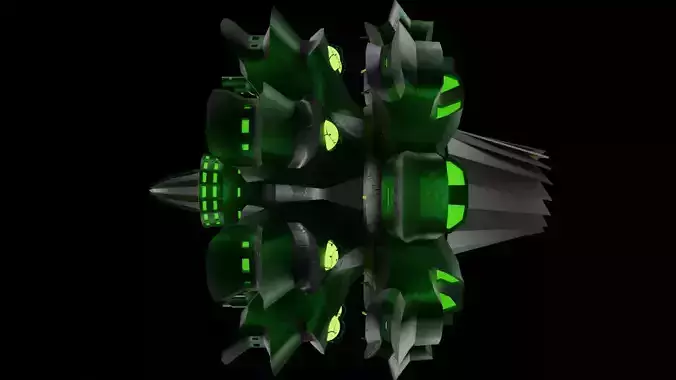 Arborec War Sun 3D model
