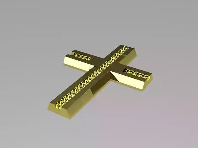 XZS-FLT-0015 gold cross