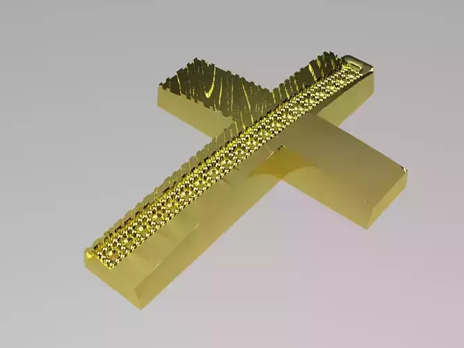 XZS-BUL-0016 gold cross