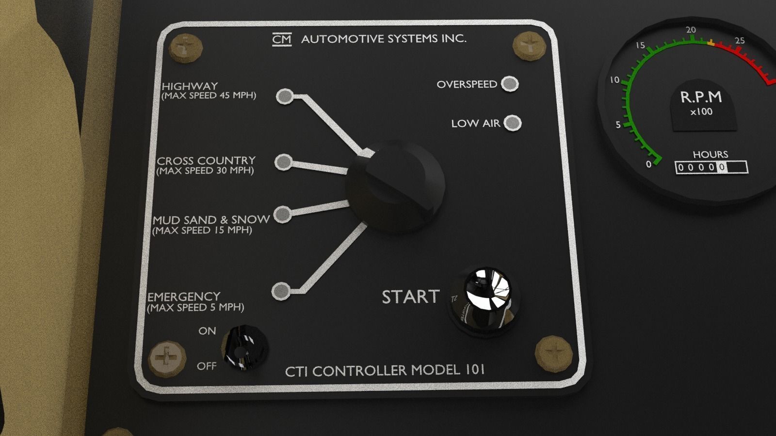 Oshkosh M1070 3D model_5